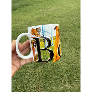 Boxer Lover Large 16oz Mug 3D Dog Puppy Coffee Mug Tea 2011